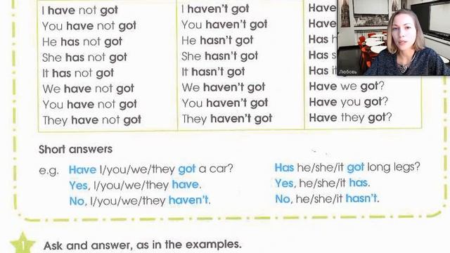 Starlight 3 | city stars 3 (Старлайт 3), учебник (часть 1), стр. 82, haven't got | hasn't got смотреть онлайн