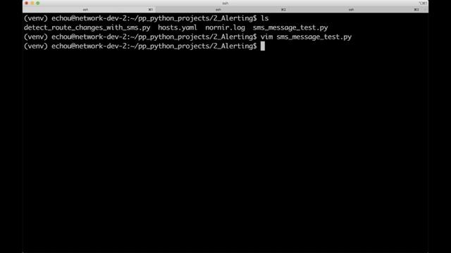 Practical Python For Networking, Part 4.3: SMS Alerting - First Example смотреть онлайн