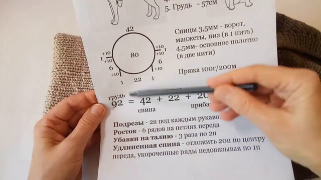 60. Свитер для французского бульдога. Экспресс МК