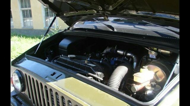 УАЗ-2970, ГИБРИД, С дизель-электрической установкой.