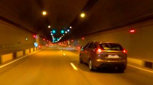 Летим в тоннелях Сочи  / road tunnels in Sochi