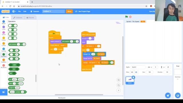 Game #20: How to Create an Easy 3D Color Hop Game on Scratch || 3D game || Coding tutorial смотреть онлайн