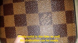 Real vs fake Louis Vuitton wallet. How to spot fake Louis Vuitton