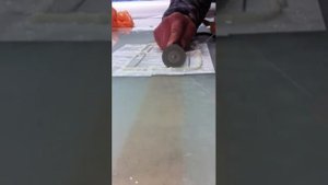 Как вырезать в стекле квадрат с помощью бормашинки