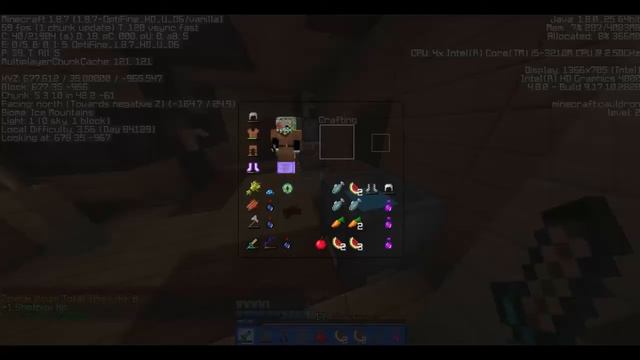 HOW TO GET FULL IRON/CHAIN IN MINEZ!! (1.8) смотреть онлайн