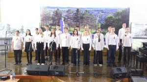 Народный молодежный хор школы 4 - Господа офицеры.MP4