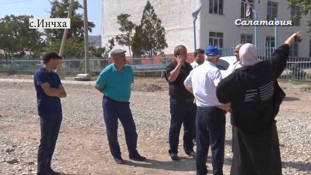 Рабочий визит Гаджимурада Мусаева в с.Гуни и Инчха