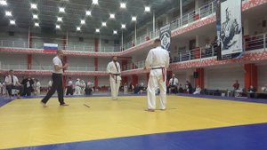 Финал Семенов Александр - Гнел Арамян 90 кг Кубок Росии по каратэ Киокусинкай