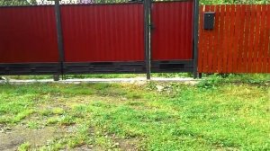Ворота с неправильным заложением фундамента