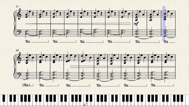 First Step - Interstellar Main Theme - Piano Tutorial Version смотреть онлайн