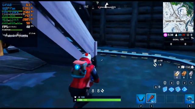 Fortnite / GTX 560 ti / G4560 / 1080p LOW to EPIC смотреть онлайн