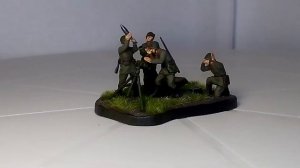 Солдатики в "покрасе". Советский 120-мм миномет с расчетом. Zvezda. Моделизм, миниатюра, 1/72