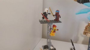 My 10th Anniversary LEGO Ninjago Display