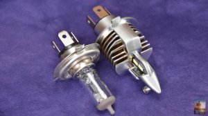 Отличные автомобильные светодиодные LED-лампы CNSUNNYLIGHT H4 ТЕСТ