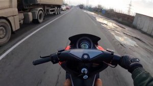 Продаю скутера Yamaha N Max155 .Тест драйв покатушка,відеоогяд,на дорозі,в ходу.