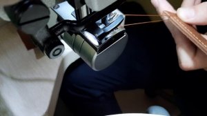 Шьём толстую кожу на Typical GC 2603