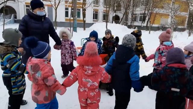 Зимние игры и забавы - 12 группа "Колокольчики" ДО смотреть онлайн