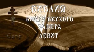 Библия.  Ветхий Завет.  Третья книга Моисея.  Левит.