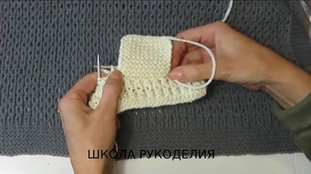 ПРЯМОУГОЛЬНИК + 2 КВАДРАТА .ПАЛАНТИН СПИЦАМИ.СТИЛЬНЫЙ,УДОБНЫЙ ,МНОГОФУНКЦИОНАЛЬНЫЙ ШАРФ С КАРМАНАМИ