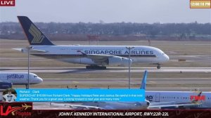 ?LIVE HIGH WINDS AT JFK AIRPORT! | John F. Kennedy International Airport