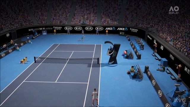 AO International Tennis vs AO Tennis 2 - Gameplay Comparison (PC HD) [1080p60FPS] смотреть онлайн