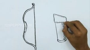 How to Draw a Bow & Arrow