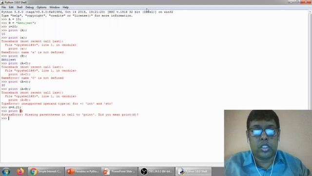 Variables in python смотреть онлайн