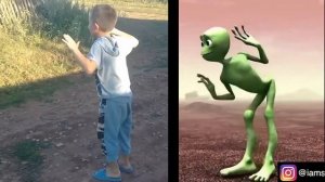 Танец зелёного человечка / Dame Tu Cosita