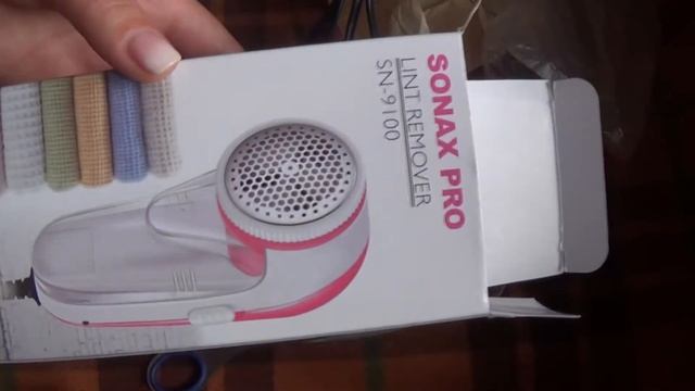 обзор и распаковка машинки для удаление катышек