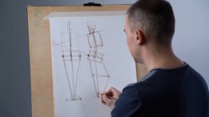 Как рисовать "Контрапост" - А. Рыжкин