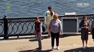 Танцы на светофоре на Бережковской набережной
