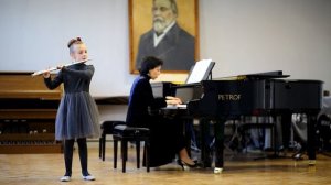 К. Танака "Путешествие в сердце Востока" Исп. Мария Щепетильникова  9 лет (флейта), Ольга Бер (ф-но