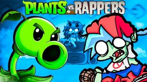 Бойфренд-Зомби против Растений Plants vs. Zombies во Friday Night Funkin