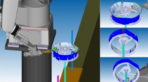 Покраска роботом мелкогабаритных изделий