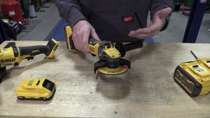 Now In Variable Speed! DEWALT DCG409VSB & DCG416VSB 20V Angle Grinder with FLEXVOLT ADVANTAGE Tech