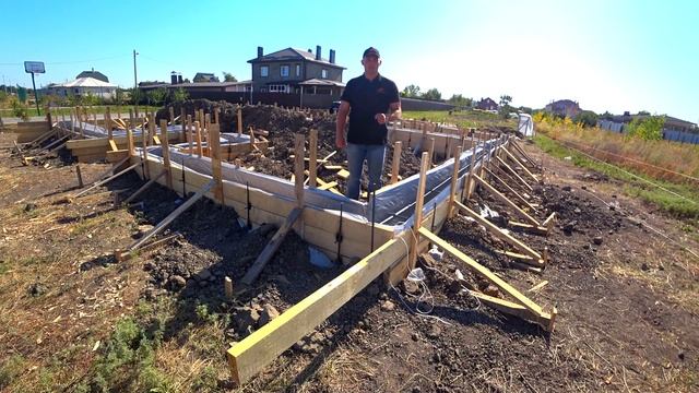 Детальный обзор строительства! Фундамент. Цоколь. Плита. смотреть онлайн