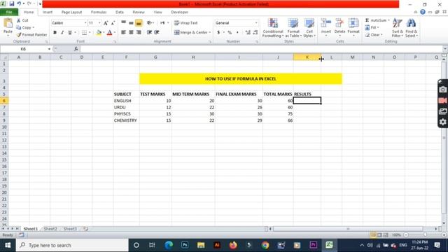 IF formula in excel - Learn if function excel 2022 in Urdu смотреть онлайн
