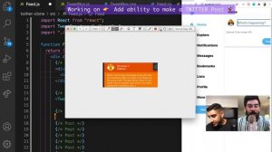 ? Build a TWITTER Clone with REACT JS for Beginners