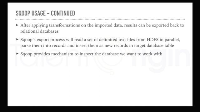 Introduction To Apache Sqoop смотреть онлайн