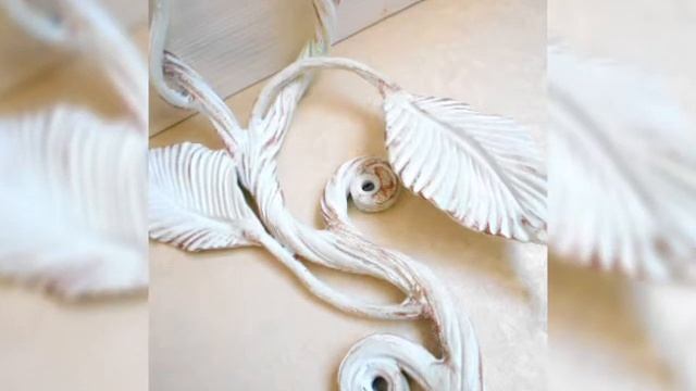 Кованый кронштейн для полочки "Веточка" смотреть онлайн