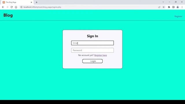 Demo: The Blog Page assignment using PHP/MySQL | Village 88 смотреть онлайн