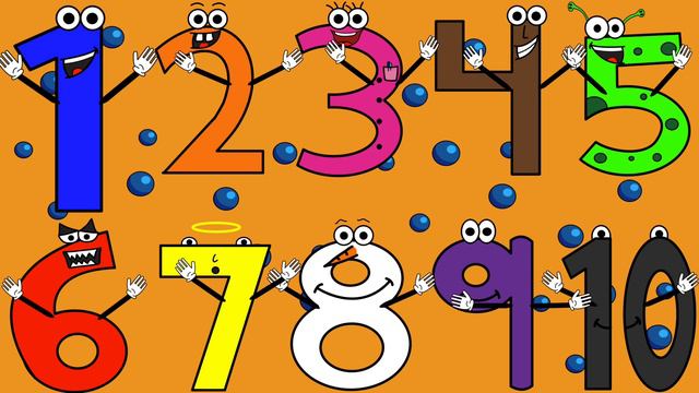 Counting 1-10 (from one to ten)_Song for kids смотреть онлайн