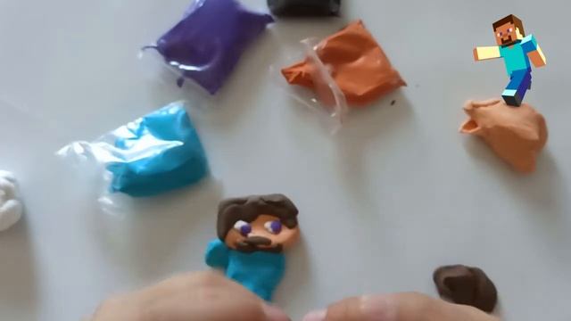 Стив из Майнкрафта по памяти??? Люблю Minecraft смотреть онлайн