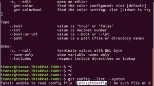 Git Intuition - Configurations