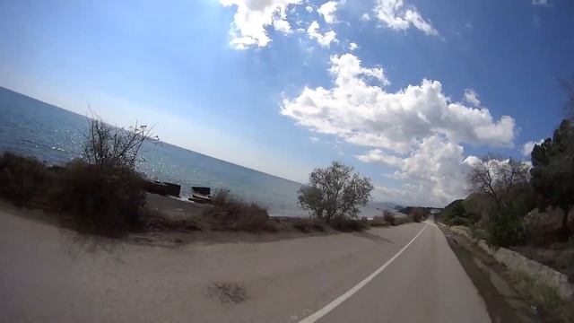 Дорога от Меганома по ЮБК. Место проведения КАЗАНТИПа в бухте Весёлое. В Евпаторию. 4.1 смотреть онлайн