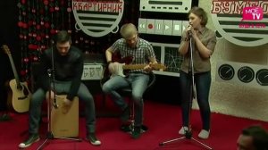 К. Васильева & Д. Калинин, А. Дручек - Сандалии (live@Kvartirnik)