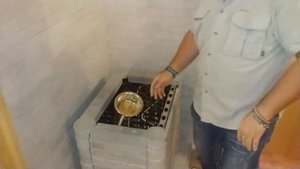 Как сделать из суховоздушной электрической сауны русскую баню за 1 минуту