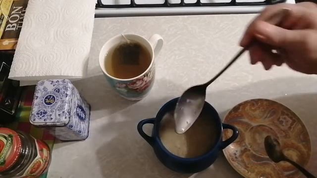 №56 Эмоциональное  утро. Завтрак. Овсянка на воде.  16 ноября 2020 год#молодойблогер