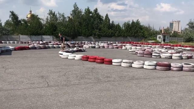 Море и Картинг. Лето 2020 в Бердянске. смотреть онлайн