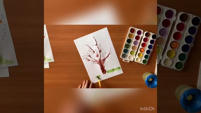 Мастер-класс по нетрадиционнлму рисованию "Рисованиев технике выдувание или кляксография" смотреть онлайн